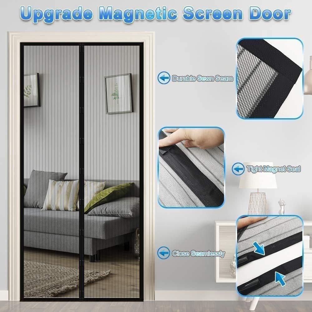 Anti-Mosquito Magnetic Mesh Door Curtains