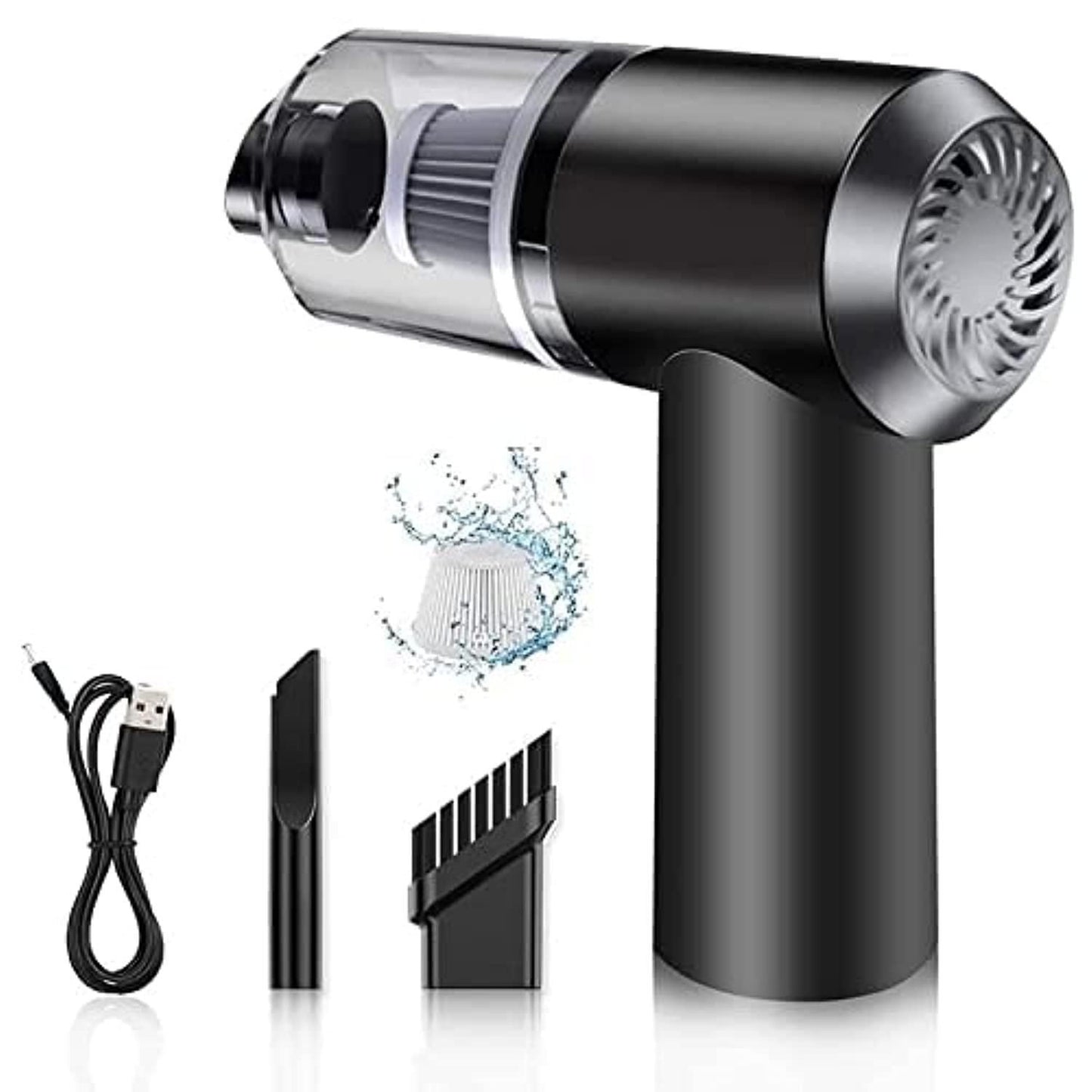 Portable Handheld Wireless Vacuum Cleaner | Lightweight & Cordless Air Duster