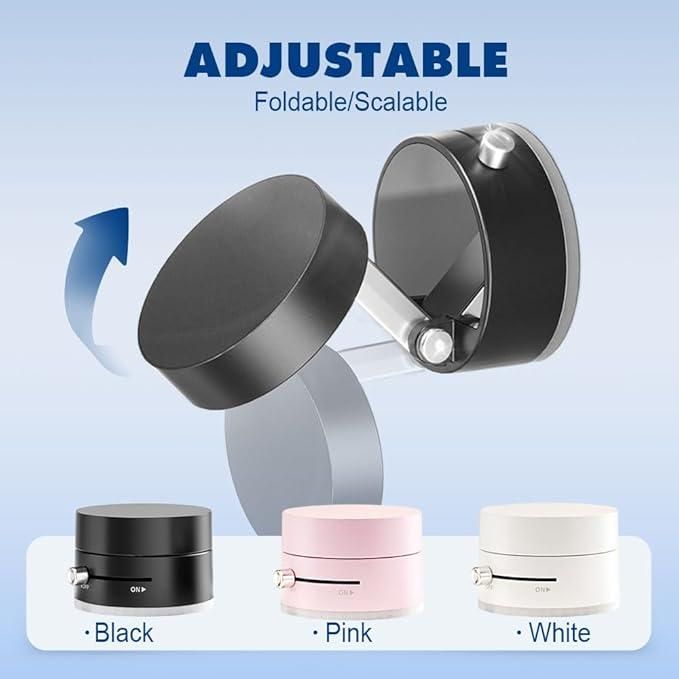 Vacuum Magnetic Suction Phone Holder – 360° Rotating