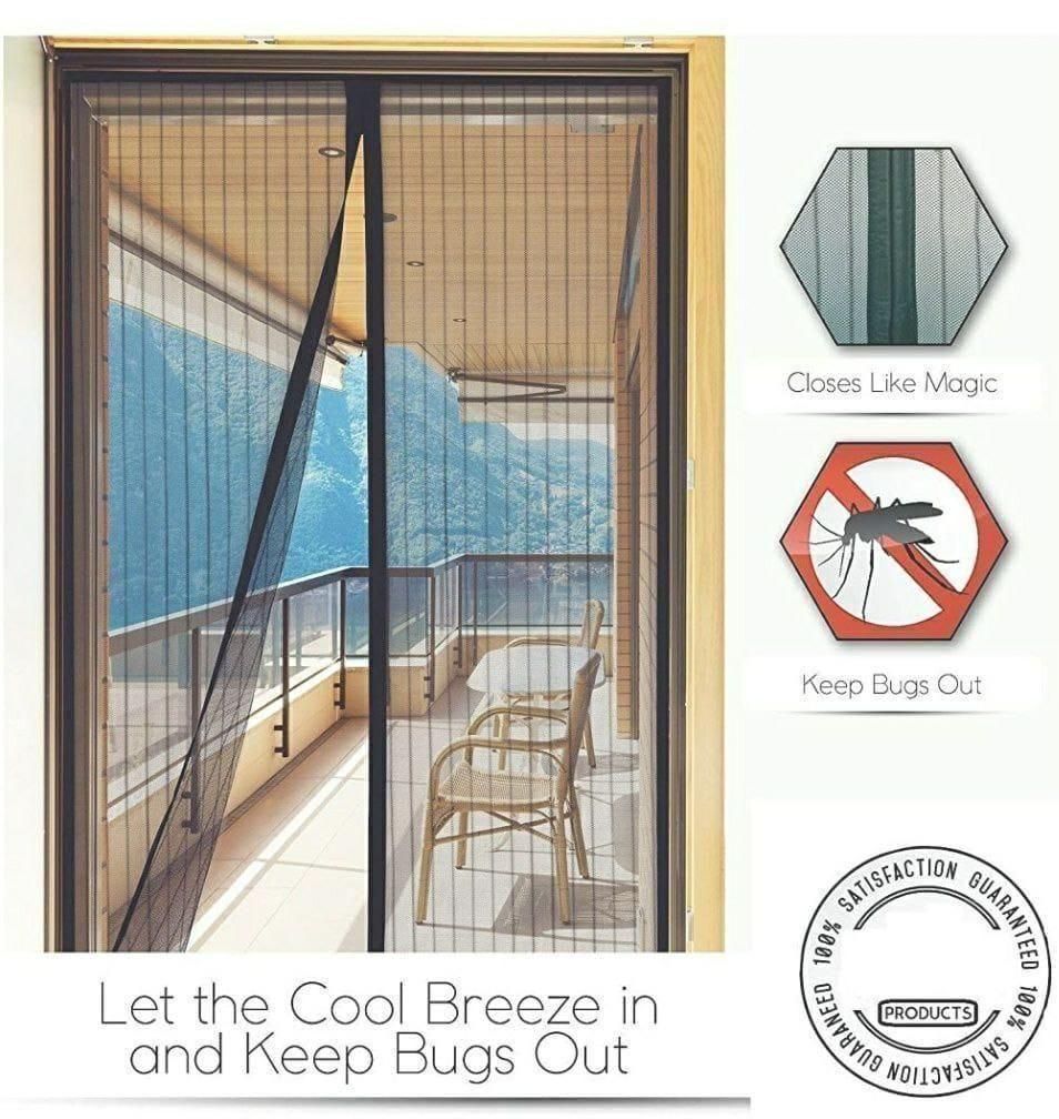 Anti-Mosquito Magnetic Mesh Door Curtains