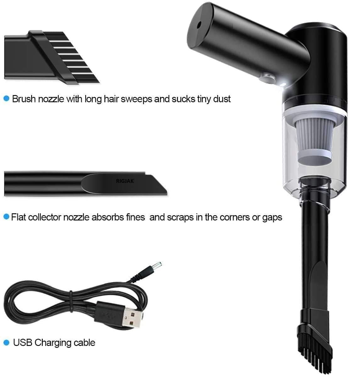 Portable Handheld Wireless Vacuum Cleaner | Lightweight & Cordless Air Duster