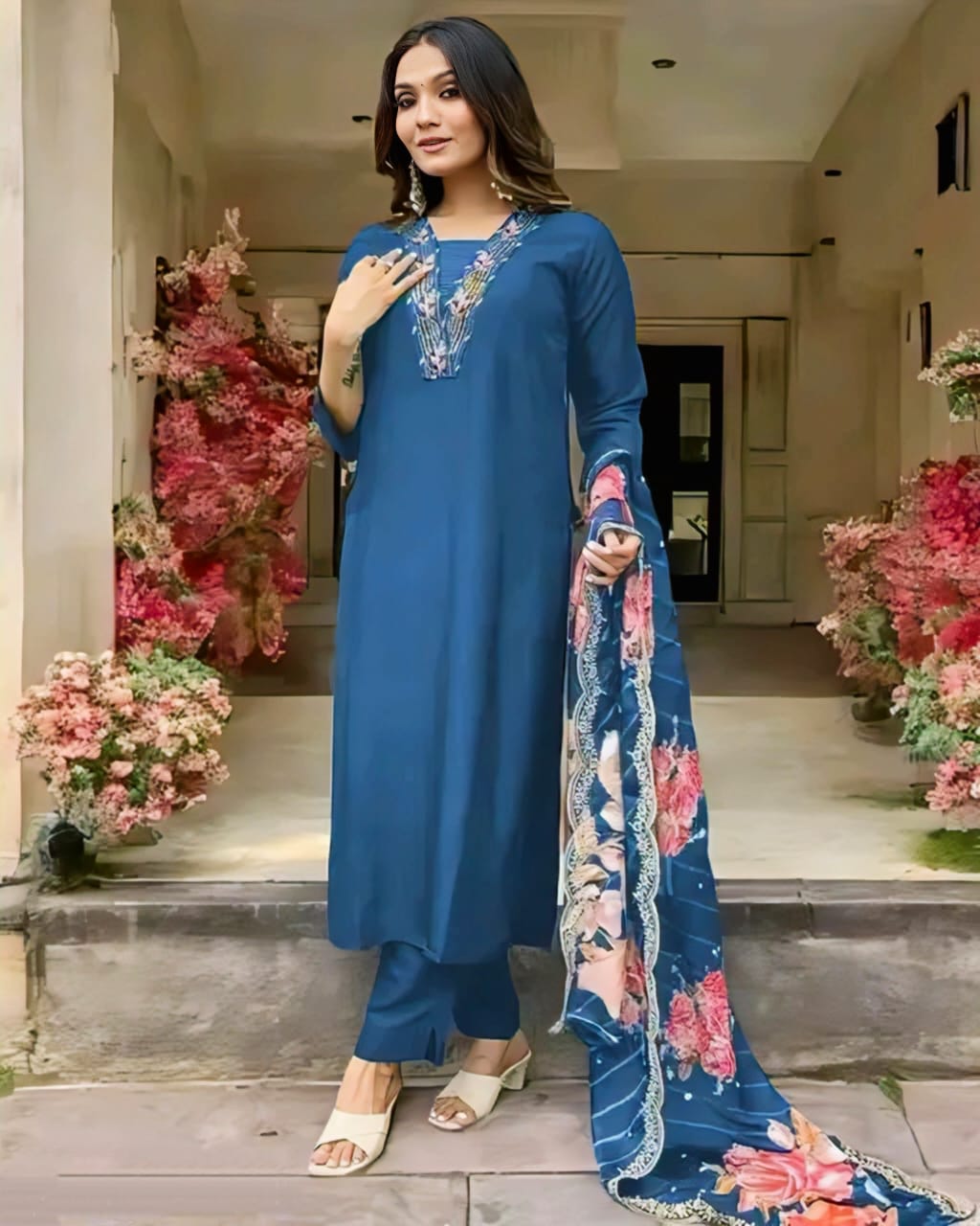 Silk Embroidered Kurta Perfect And Casual For Every Occasion
