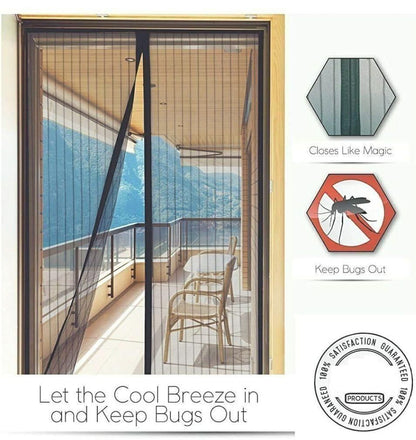 Anti-Mosquito Magnetic Mesh Door Curtains